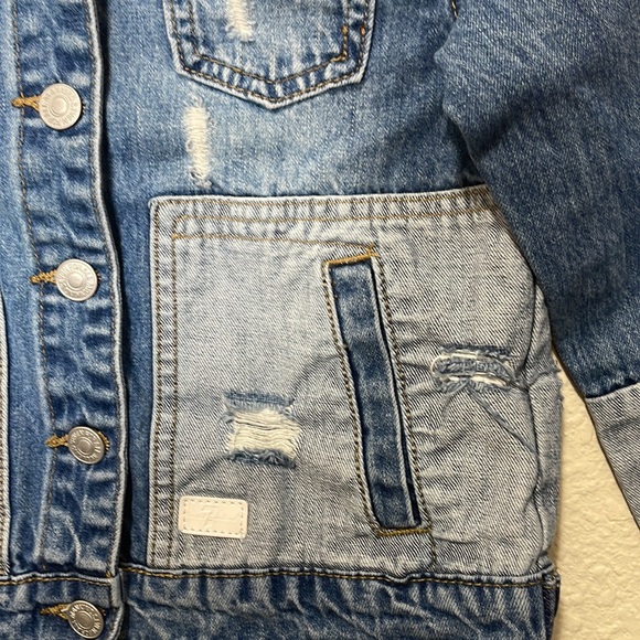 7 For All Mankind Kid’s Jacket. 14 1/2” Pit To Pit. 16” Shoulder To Hem. - Picture 7 of 12